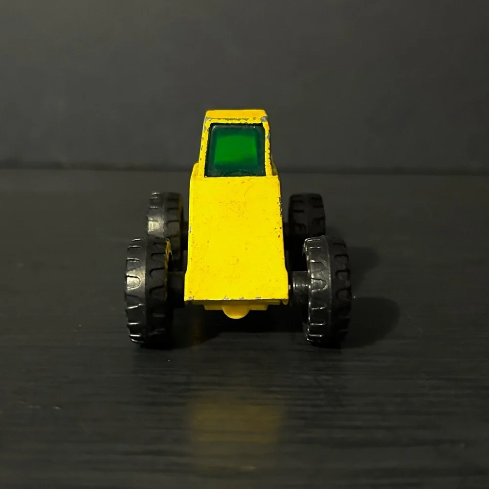 Vintage 1992 Mini Yellow Tonka Front Loader Toy Truck Construction Vehicle /D2